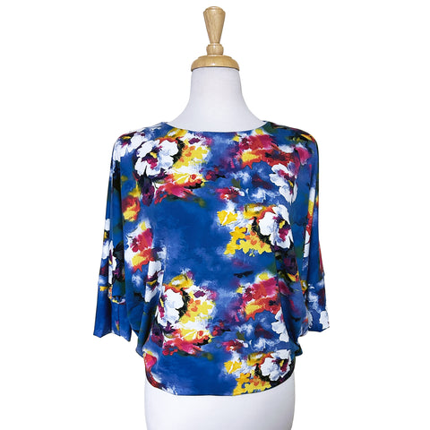 Batwing Top - Cobalt Crush