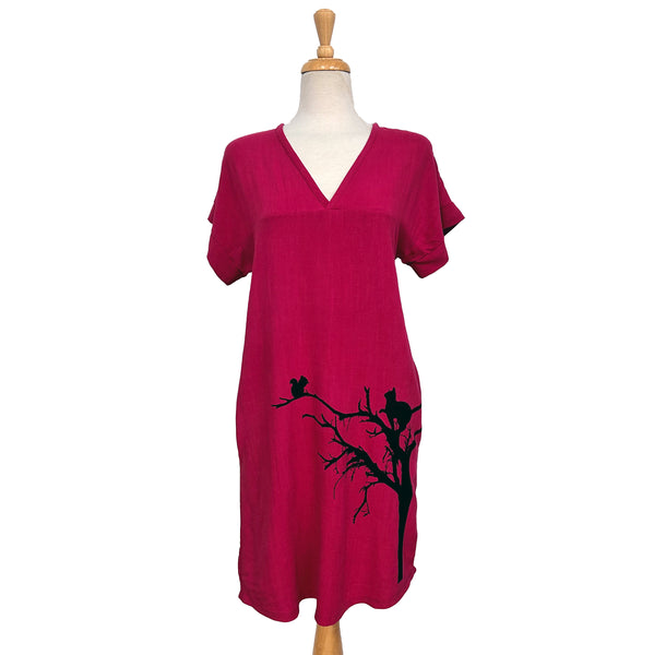 Olivia Dress - Cat and Squirrel - Sale