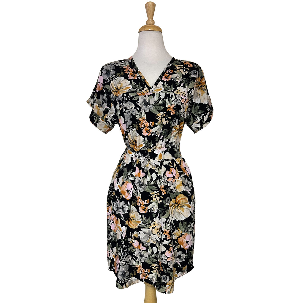 Olivia Dress - Floral - Butter