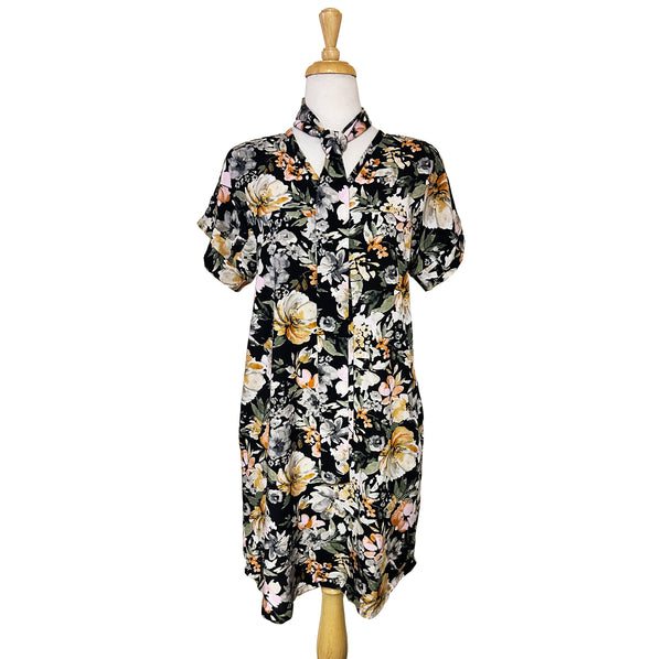 Olivia Dress - Floral - Butter