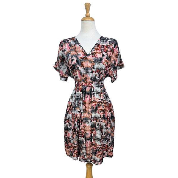 Olivia Dress - Watercolour - Sale