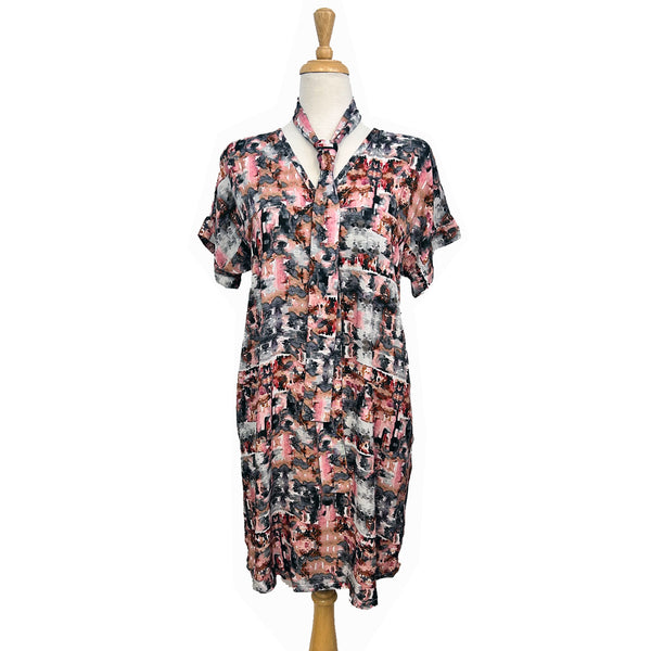 Olivia Dress - Watercolour - Sale