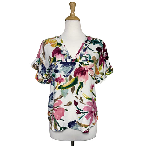 Mia Top - Garden Whimsy