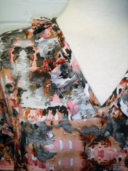 Mia Top - Watercolour Pink - Sale