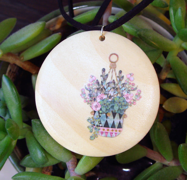 Necklace - Wood - Planter 1